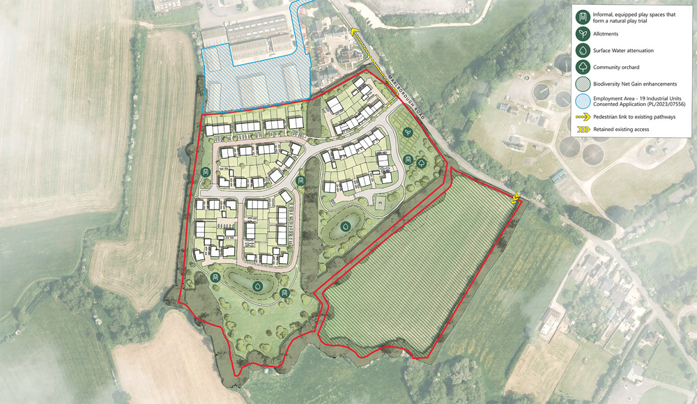 AJW-land-and-development-royal-wootton-bassett-Illustrative-Layout-Plan