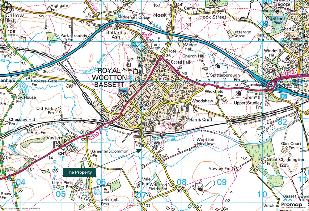 AJW-land-and-development-royal-wootton-bassett-location-plan