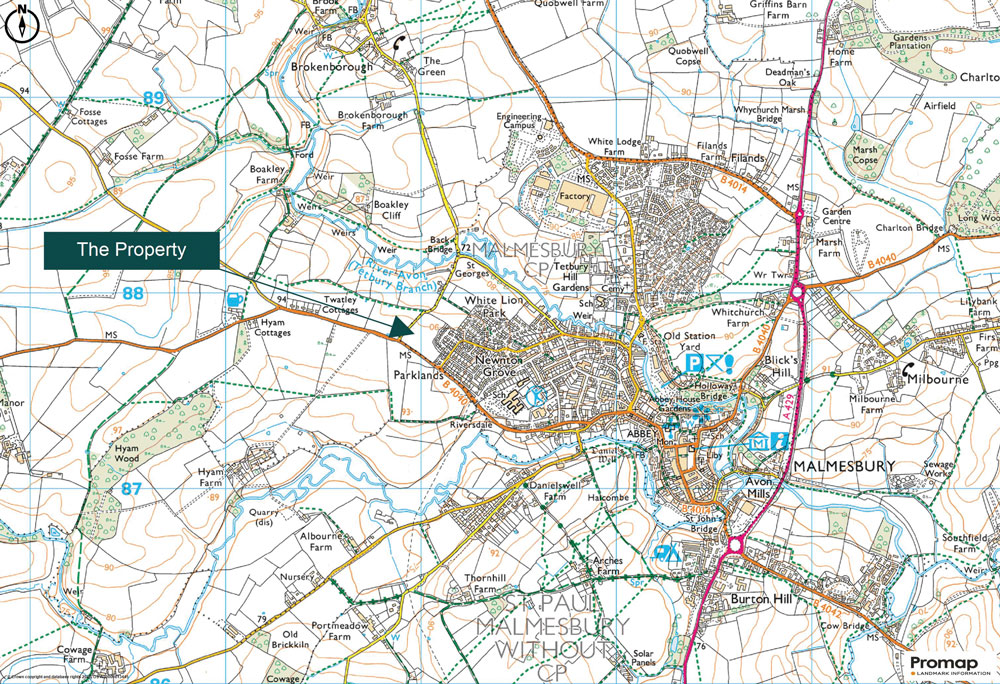 AJW-land-and-development-land-at-sherston-road-malmesbury-location-plan